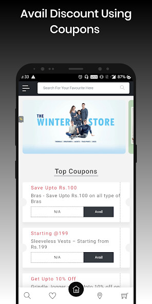 Run android online APK Jockey Clothing Offers by Klip from MyAndroid or emulate Jockey Clothing Offers by Klip using MyAndroid