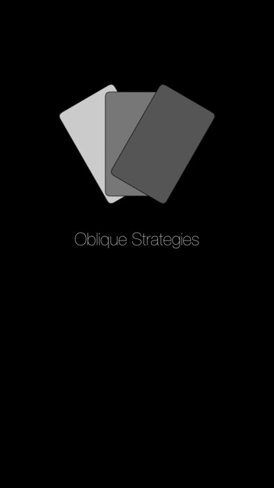 Emulate iPhone app Joey’s Oblique Strategies using MyAndroid