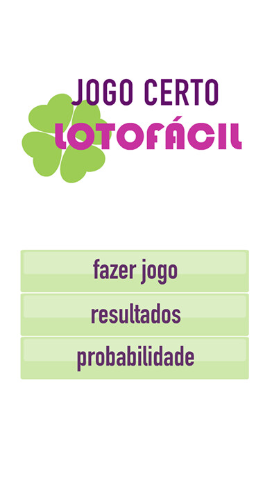 Emulate iPhone app Jogo Certo Lotofácil using MyAndroid Emulate iPhone app Jogo Certo Lotofácil using MyAndroid