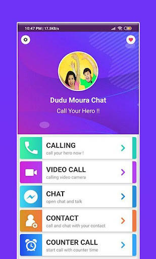 Run android online APK Jogo da Dudu Moura Chamada Falsa from MyAndroid or emulate Jogo da Dudu Moura Chamada Falsa using MyAndroid