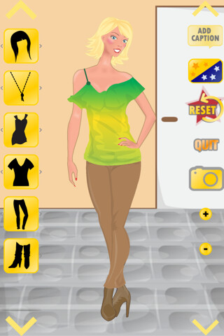 Emulate iPhone app Jogos de vestir using MyAndroid
