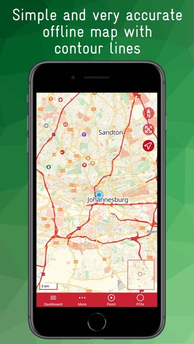 Emulate iPhone app Johannesburg Offline using MyAndroid