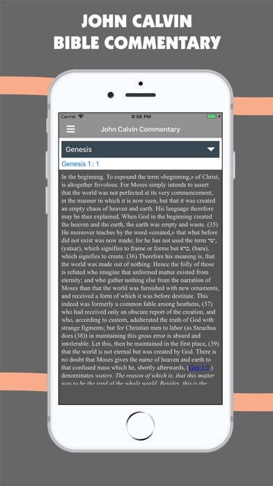 Emulate iPhone app John Calvin Commentary Offline using MyAndroid Emulate iPhone app John Calvin Commentary Offline using MyAndroid