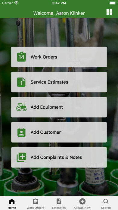 Emulate iPhone app John Deere Expert App using MyAndroid