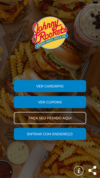 Emulate iPhone app Johnny Rockets (Brasil) using MyAndroid Emulate iPhone app Johnny Rockets (Brasil) using MyAndroid