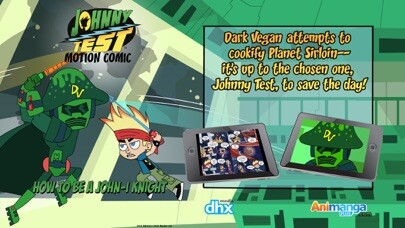 Emulate iPhone app Johnny Test: John-i Knight using MyAndroid