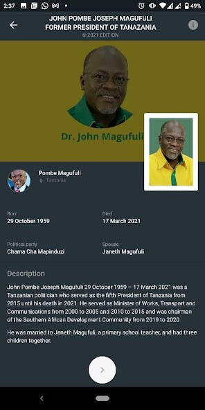 Run android online APK John pombe joseph magufuli from MyAndroid or emulate John pombe joseph magufuli using MyAndroid