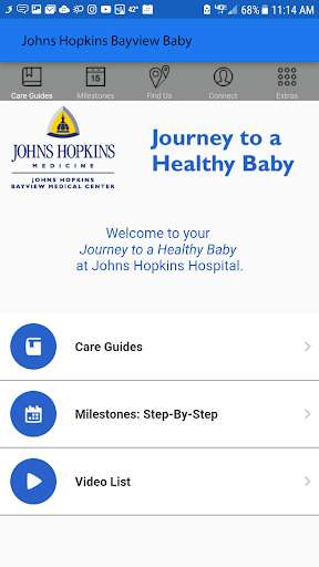 Run android online APK Johns Hopkins Bayview Baby from MyAndroid or emulate Johns Hopkins Bayview Baby using MyAndroid