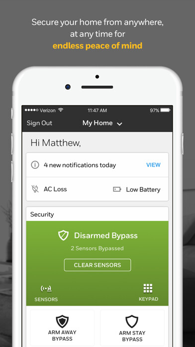 Emulate iPhone app Johnson Controls Security Mngt using MyAndroid Emulate iPhone app Johnson Controls Security Mngt using MyAndroid