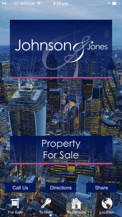 Emulate iPhone app Johnson & Jones using MyAndroid