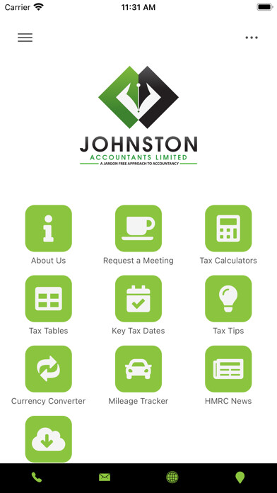 Emulate iPhone app Johnston Accountants Ltd using MyAndroid Emulate iPhone app Johnston Accountants Ltd using MyAndroid