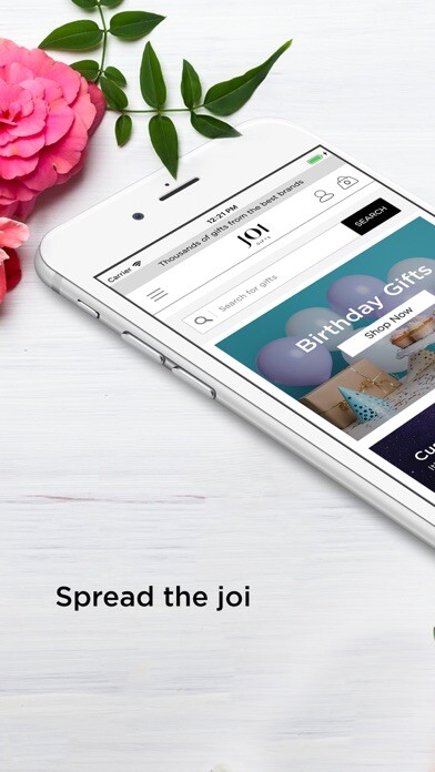 Emulate iPhone app Joi Gifts - هدايا جوي using MyAndroid