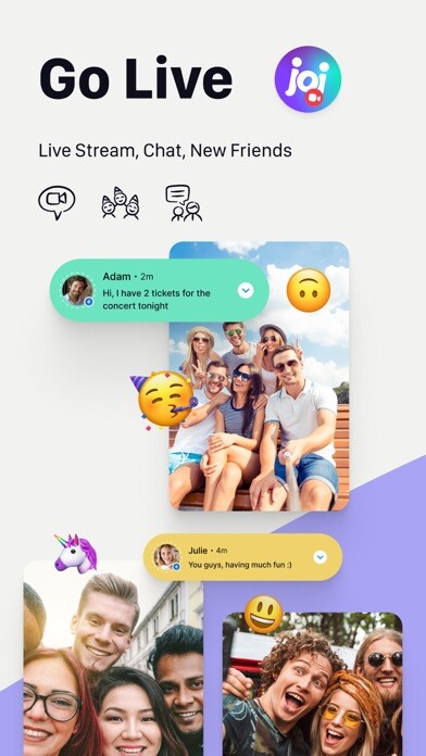 Emulate iPhone app Joi - Live Stream & Video Chat using MyAndroid Emulate iPhone app Joi - Live Stream & Video Chat using MyAndroid