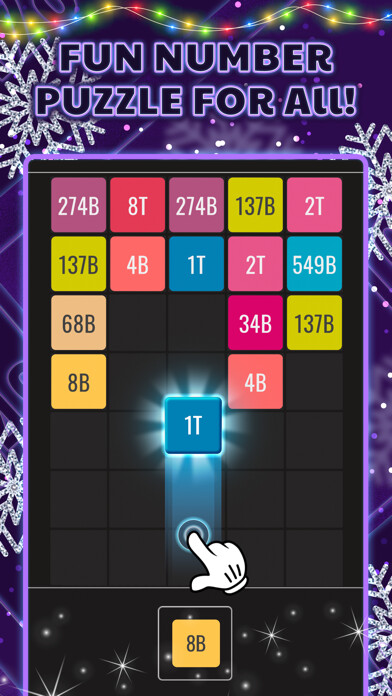 Emulate iPhone app Join Blocks 2048 Number Puzzle using MyAndroid