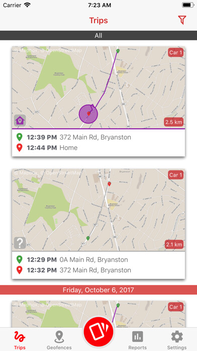Emulate iPhone app JO (Journey Organizer) using MyAndroid