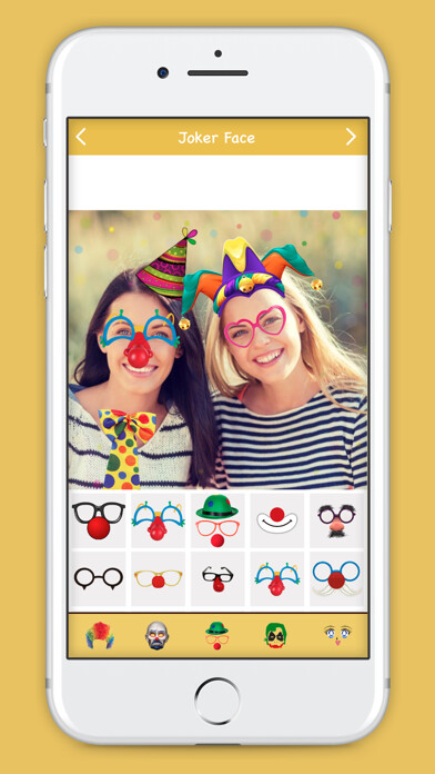 Emulate iPhone app Joker Face Editor using MyAndroid Emulate iPhone app Joker Face Editor using MyAndroid