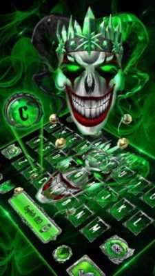 Emulate Android APK Joker Skull Keyboard Theme