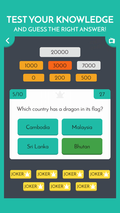 Emulate iPhone app Joker Trivia Quiz using MyAndroid Emulate iPhone app Joker Trivia Quiz using MyAndroid
