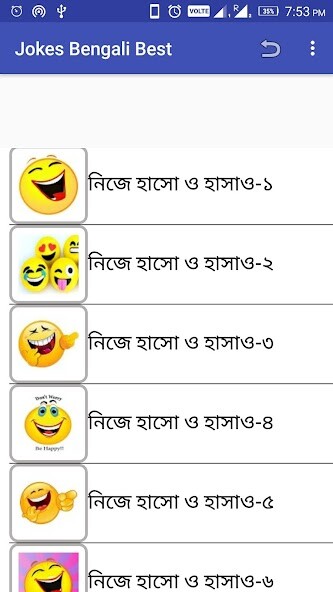 Run android online APK Jokes Bengali Best from MyAndroid or emulate Jokes Bengali Best using MyAndroid Run android online APK Jokes Bengali Best from MyAndroid or emulate Jokes Bengali Best using MyAndroid
