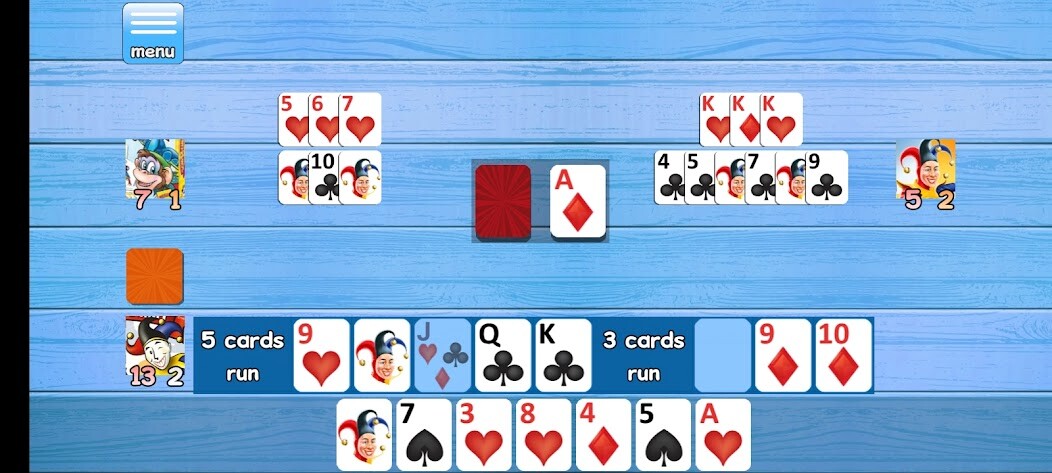 Emulate iPhone app Jok-R-ummy using MyAndroid