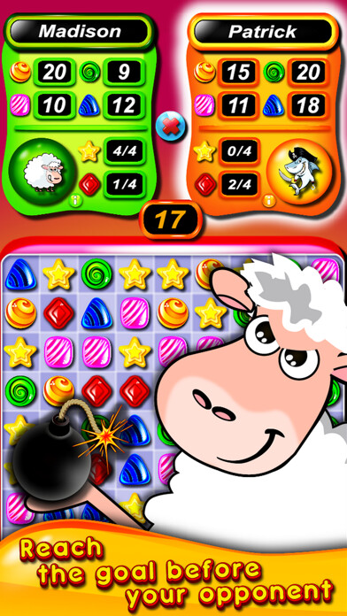 Emulate iPhone app Jolly Duels - Multiplayer match three game using MyAndroid Emulate iPhone app Jolly Duels - Multiplayer match three game using MyAndroid