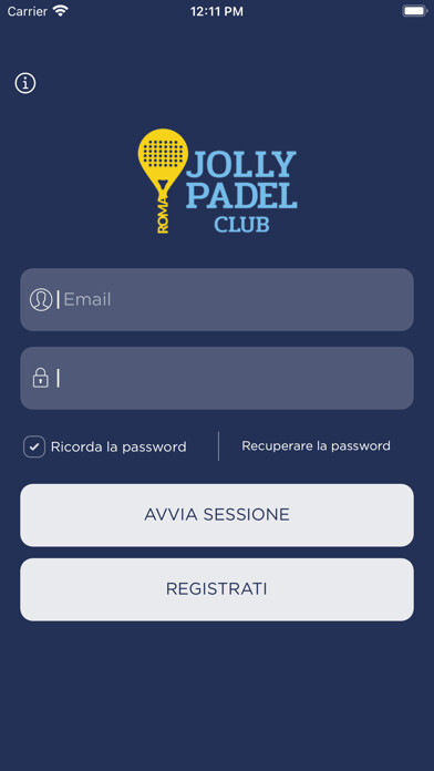 Emulate iPhone app Jolly Padel Club using MyAndroid Emulate iPhone app Jolly Padel Club using MyAndroid