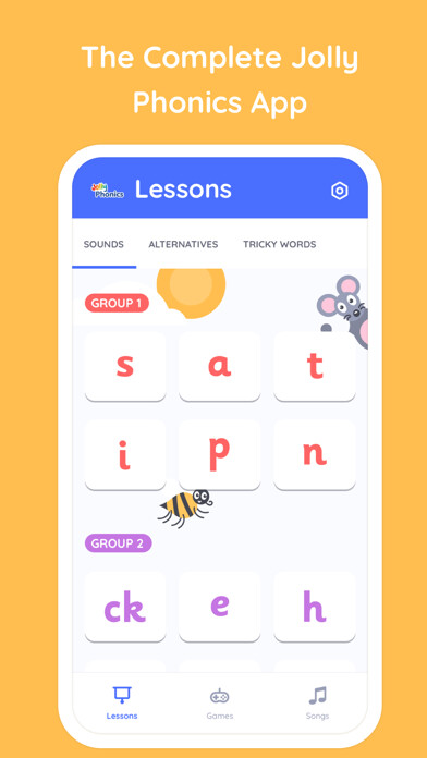 Emulate iPhone app Jolly Phonics Lessons Pro using MyAndroid Emulate iPhone app Jolly Phonics Lessons Pro using MyAndroid