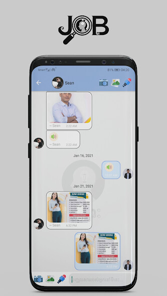 Run android online APK JOMNES JOB from MyAndroid or emulate JOMNES JOB using MyAndroid