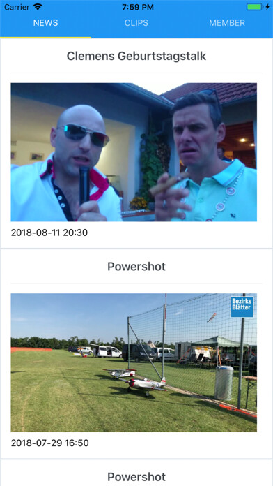 Emulate iPhone app joobster - action using MyAndroid