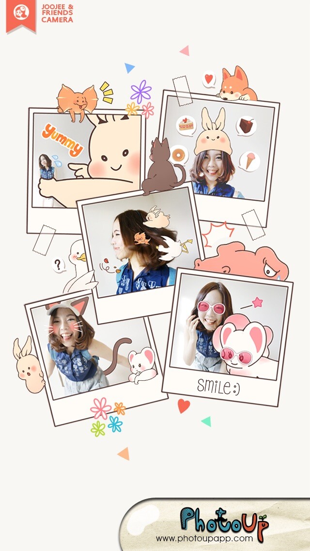 Emulate iPhone app JooJee & Friends Camera by PhotoUp using MyAndroid Emulate iPhone app JooJee & Friends Camera by PhotoUp using MyAndroid