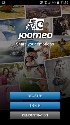 Run android online APK Joomeo - photos sharing from MyAndroid or emulate Joomeo - photos sharing using MyAndroid Run android online APK Joomeo - photos sharing from MyAndroid or emulate Joomeo - photos sharing using MyAndroid