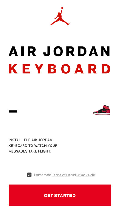 Emulate iPhone app Jordan Keyboard using MyAndroid