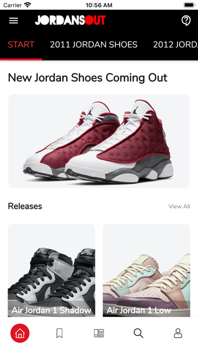 Emulate iPhone app Jordans Out - Release Dates 21 using MyAndroid Emulate iPhone app Jordans Out - Release Dates 21 using MyAndroid