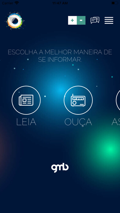 Emulate iPhone app Jornal O Diário using MyAndroid