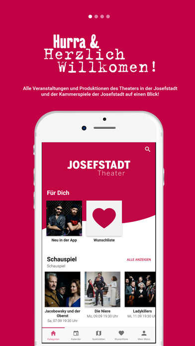 Emulate iPhone app Josefstadt Theater using MyAndroid Emulate iPhone app Josefstadt Theater using MyAndroid