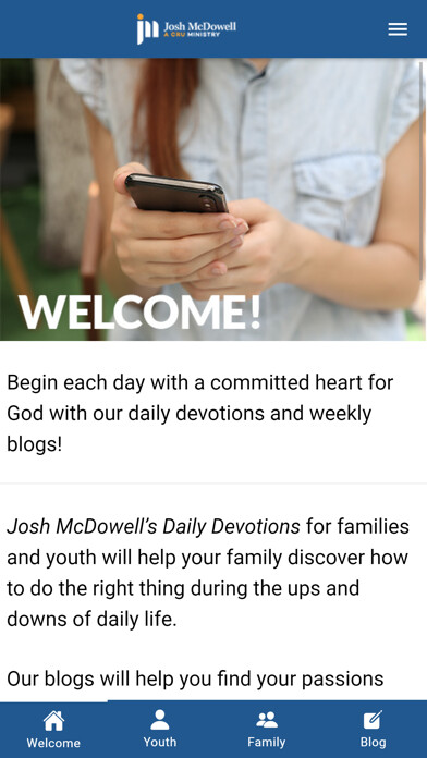 Emulate iPhone app Josh McDowell Daily Devos using MyAndroid Emulate iPhone app Josh McDowell Daily Devos using MyAndroid