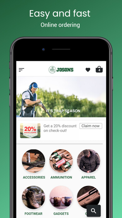 Emulate iPhone app Josons Online Store using MyAndroid Emulate iPhone app Josons Online Store using MyAndroid