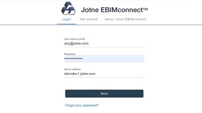 Emulate iPhone app Jotne EBIMconnect™ using MyAndroid Emulate iPhone app Jotne EBIMconnect™ using MyAndroid