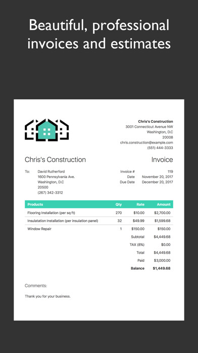 Emulate iPhone app JotNot Invoice using MyAndroid Emulate iPhone app JotNot Invoice using MyAndroid