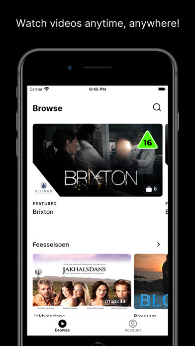 Emulate iPhone app Jou Afrikaans using MyAndroid