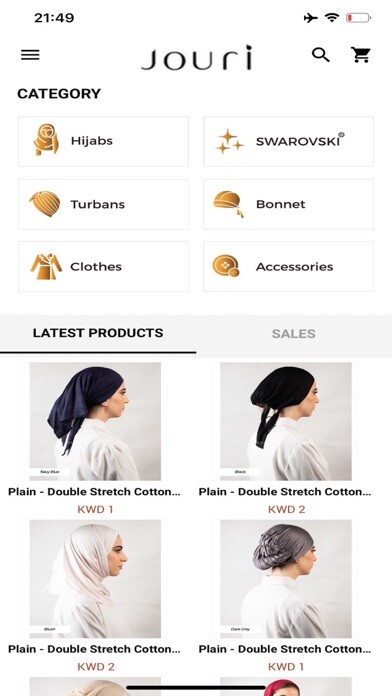 Emulate iPhone app Jouri - Hijab & Shawl Store using MyAndroid Emulate iPhone app Jouri - Hijab & Shawl Store using MyAndroid