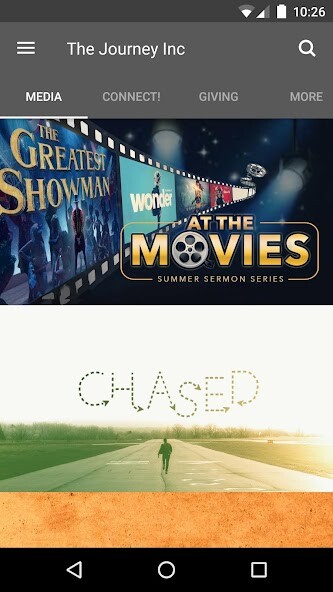 Emulate iPhone app Journey.Church using MyAndroid Emulate iPhone app Journey.Church using MyAndroid