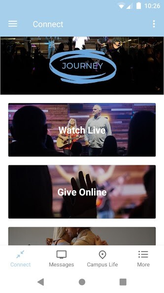 Emulate iPhone app Journey Fellowship Church using MyAndroid Emulate iPhone app Journey Fellowship Church using MyAndroid