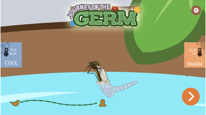 Emulate iPhone app Journey of the Germ using MyAndroid Emulate iPhone app Journey of the Germ using MyAndroid