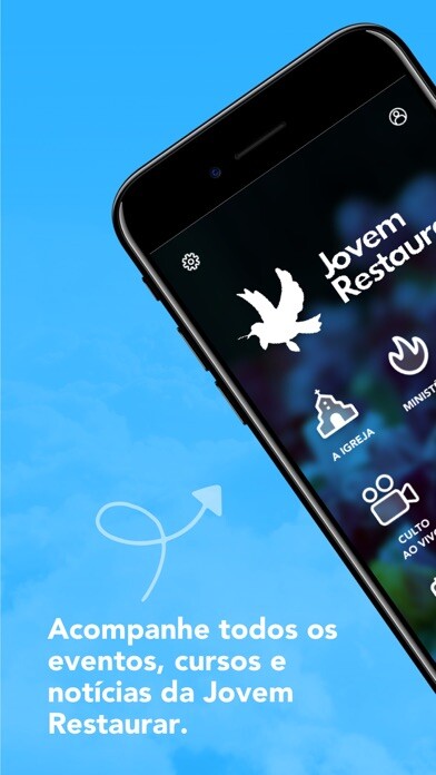 Emulate iPhone app Jovem Restaurar using MyAndroid