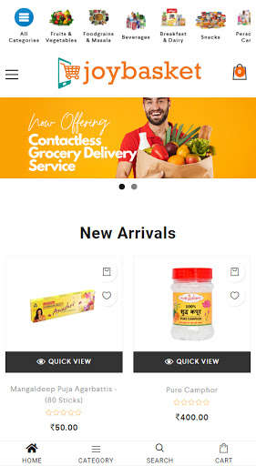 Run android online APK JoyBasket - Online Grocery Shopping App from MyAndroid or emulate JoyBasket - Online Grocery Shopping App using MyAndroid Run android online APK JoyBasket - Online Grocery Shopping App from MyAndroid or emulate JoyBasket - Online Grocery Shopping App using MyAndroid