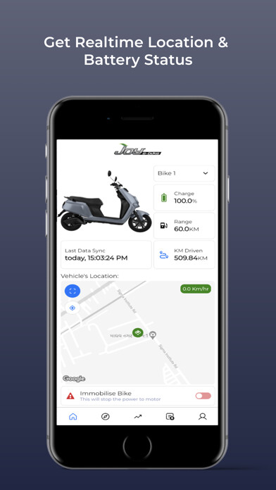 Emulate iPhone app Joy E-Bike using MyAndroid Emulate iPhone app Joy E-Bike using MyAndroid