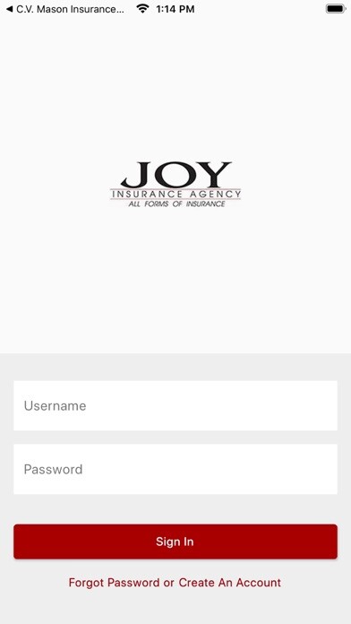 Emulate iPhone app Joy Insurance - Mobile App using MyAndroid Emulate iPhone app Joy Insurance - Mobile App using MyAndroid