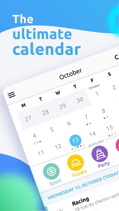Emulate iPhone app Joynit - calendrier partagé using MyAndroid