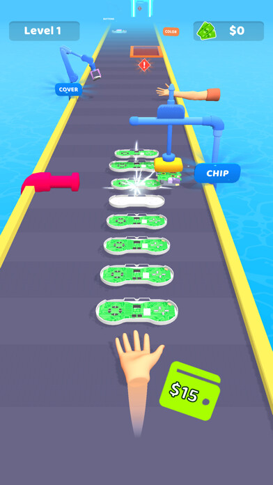 Emulate iPhone app Joystick Runner! using MyAndroid